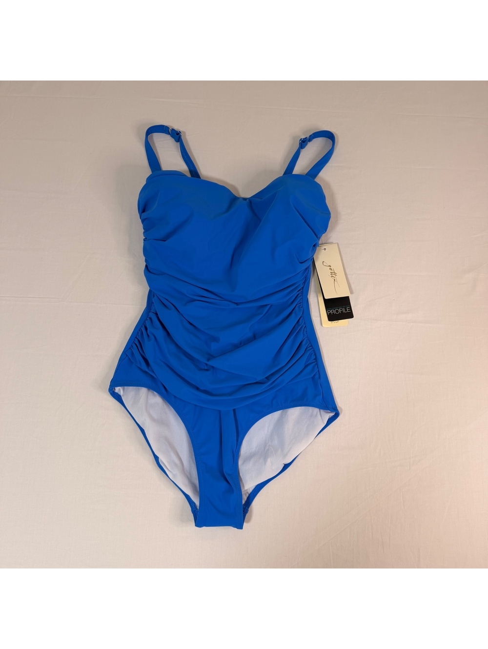 Gottex Profile Blue One-Piece Swimsuit with Adjustable Straps